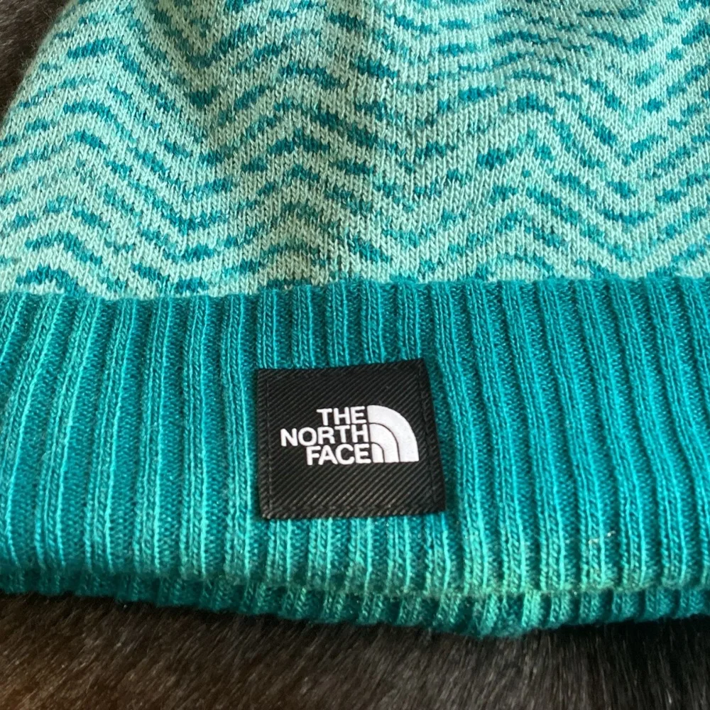 The North Face Kids/Youth Chevron Pom Beanie Wasabi